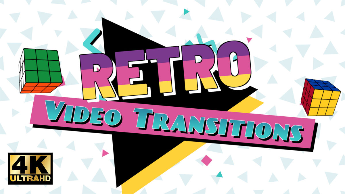 Retro Transition Video Pack image number null